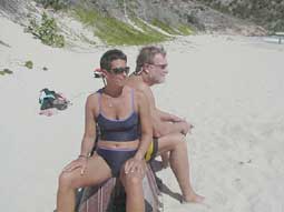 Beachin it just Franky and Annette