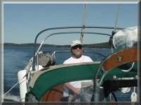 Cap'n Bob at the Helm
