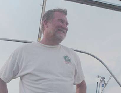 Our Captain smiles at the sight of the USA