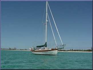 Anchored Little Farmers Cay