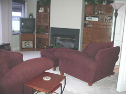The living area