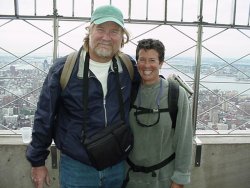 On top of the Empire State Building