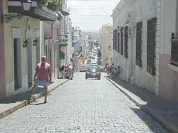 On the Streets of Old San Juan