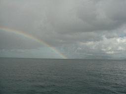 Rainbow over St Kitt's
