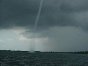 waterspout headed for Mutual Fun